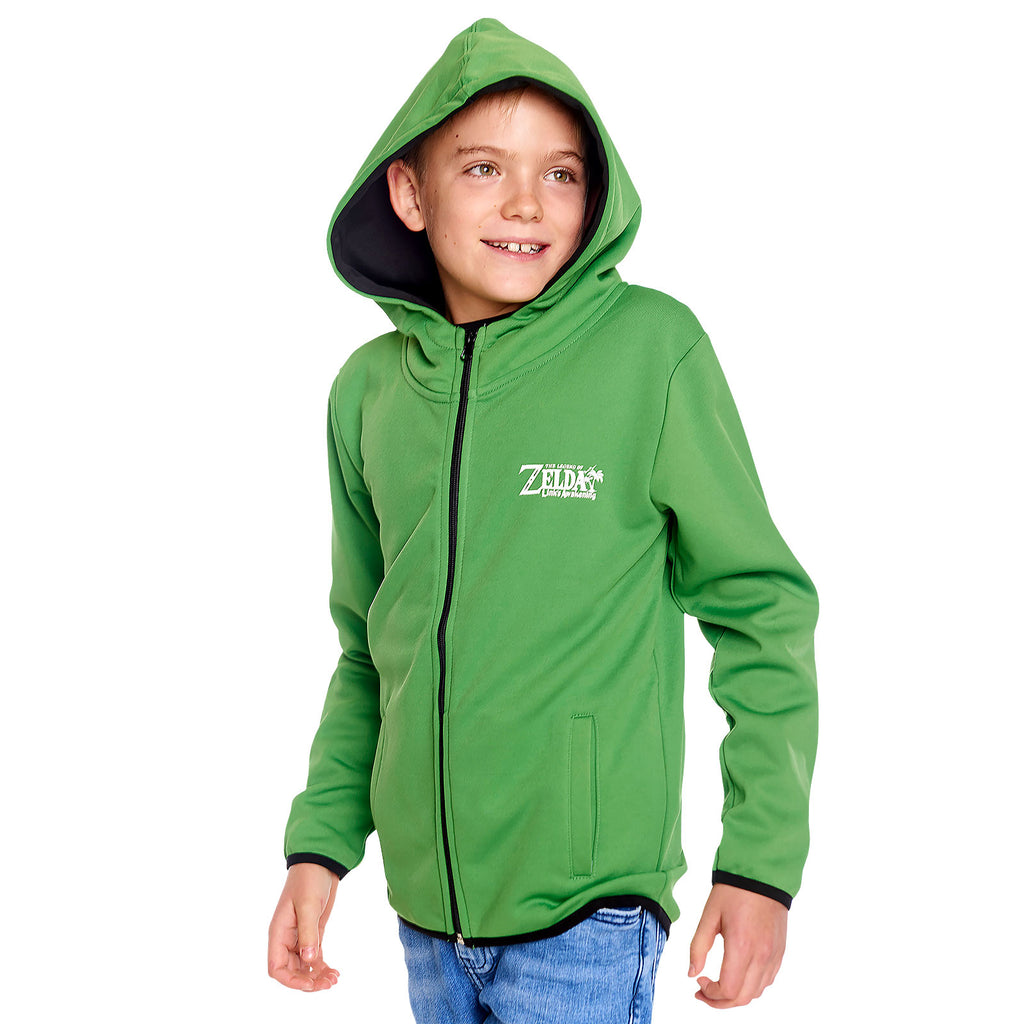 Image produit Zelda - Link's Awakening Veste à capuche pour enfants verte