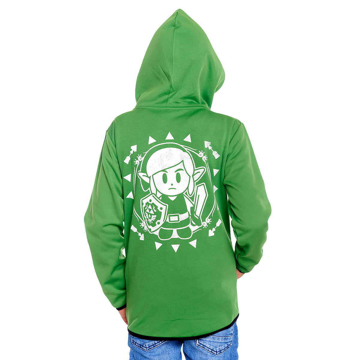 Image produit Zelda - Link's Awakening Veste à capuche pour enfants verte