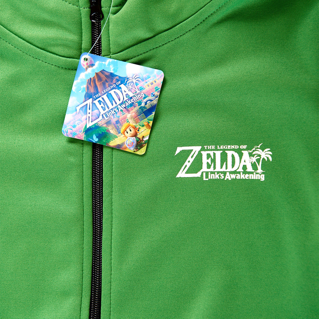 Image produit Zelda - Link's Awakening Veste à capuche pour enfants verte