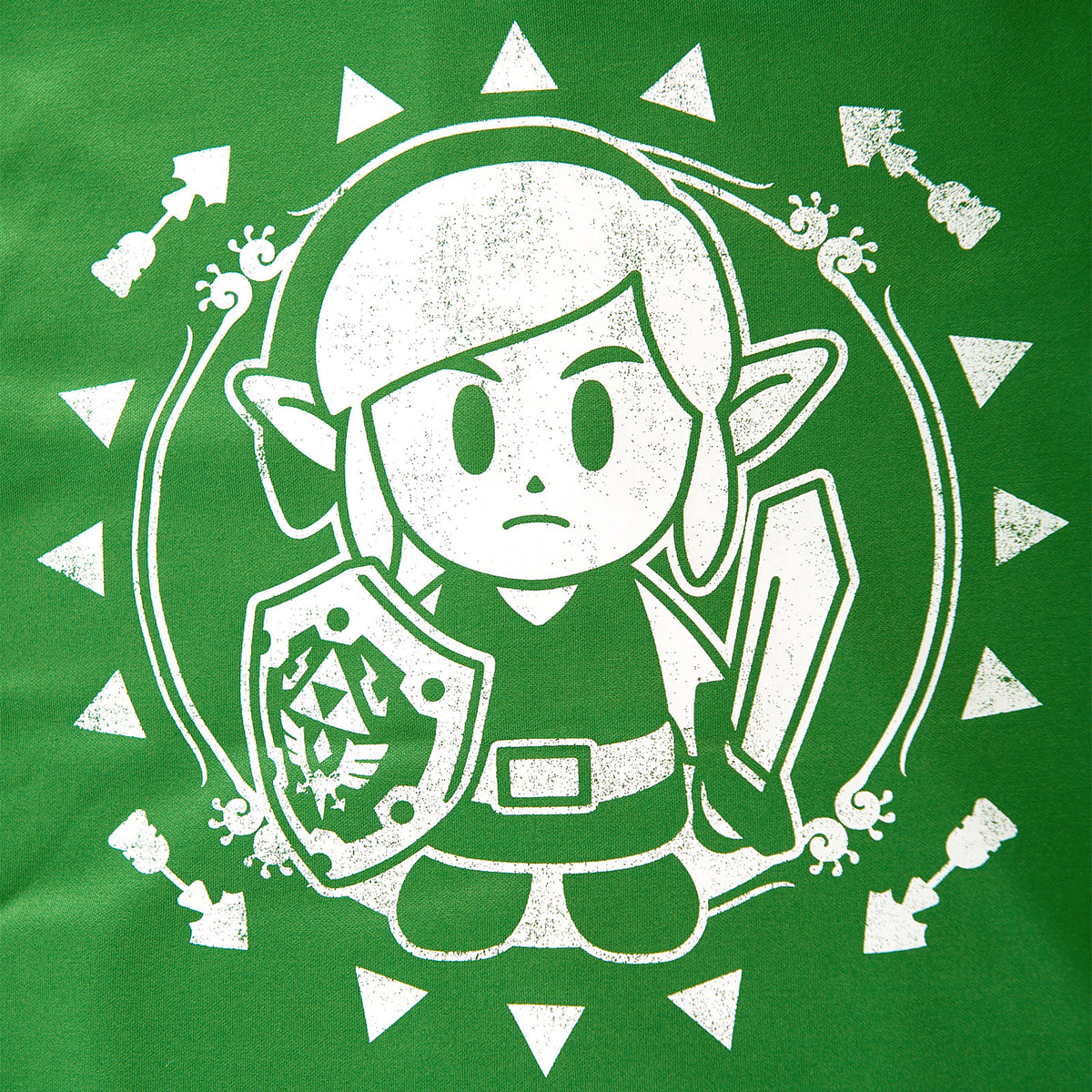 Image produit Zelda - Link's Awakening Veste à capuche pour enfants verte