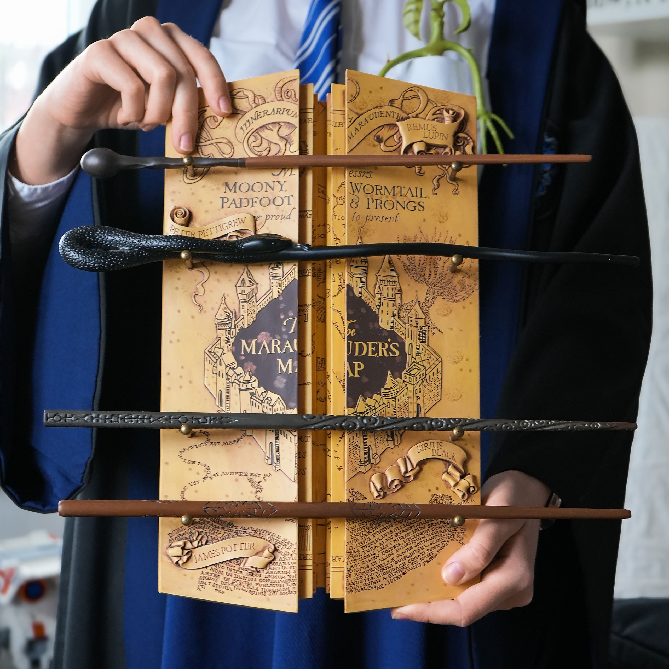 Image produit Harry Potter - Collection de baguettes de la Carte du Maraudeur