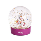 Image produit La Reine des Neiges - Boule à neige Olaf avec paillettes