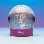 Image produit La Reine des Neiges - Boule à neige Olaf avec paillettes