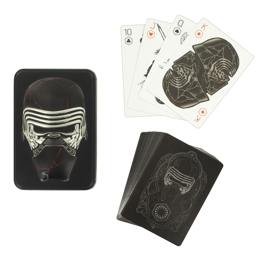 Image produit Star Wars - Jeu de cartes Kylo Ren en boîte métallique