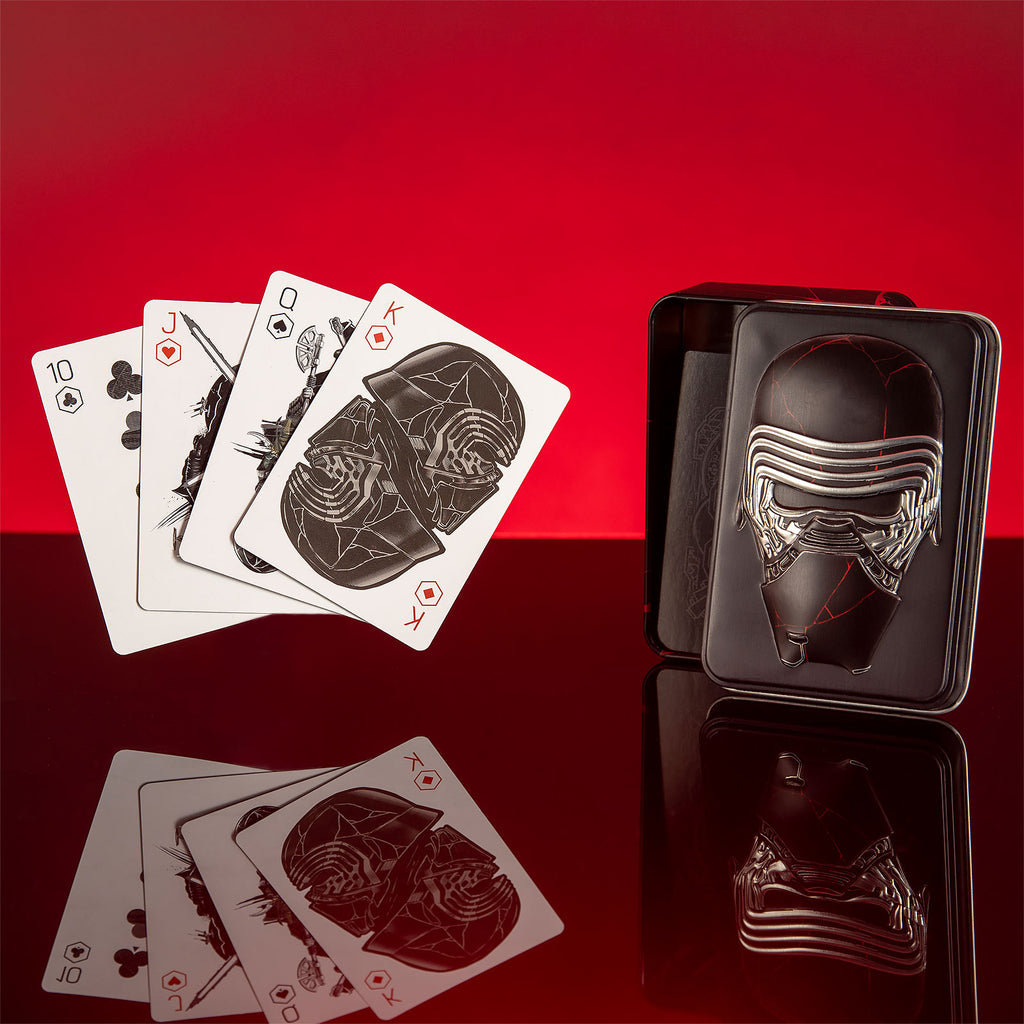 Image produit Star Wars - Jeu de cartes Kylo Ren en boîte métallique