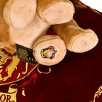 Image produit Harry Potter - Coussin blason Gryffondor avec figurine en peluche