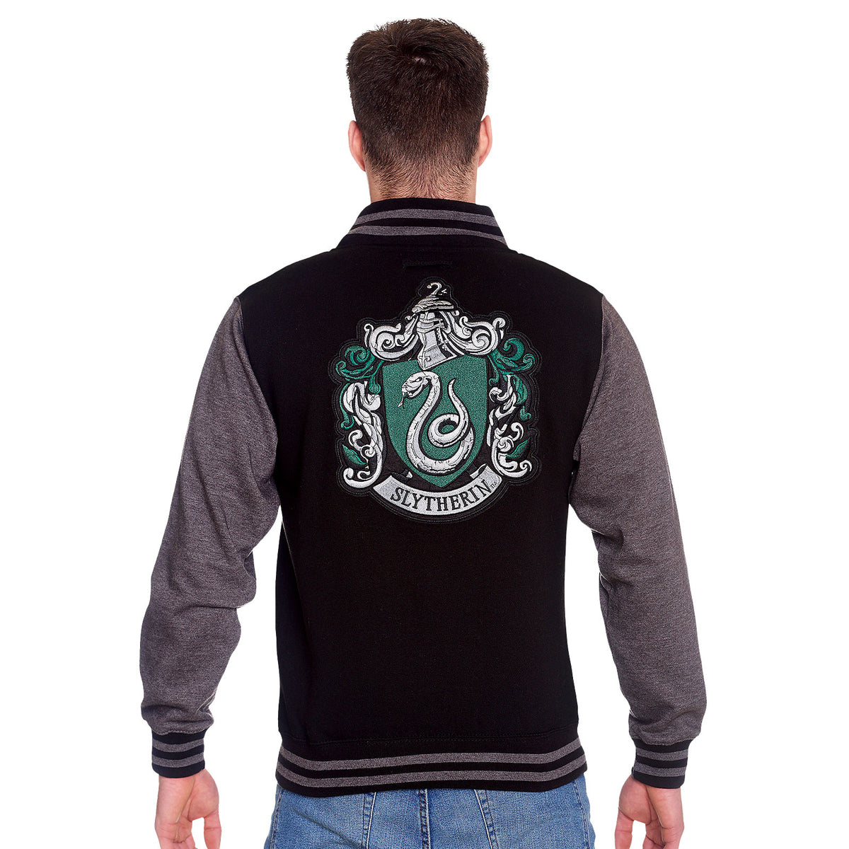 Image produit Harry Potter - Blouson Universitaire avec Blason de Serpentard