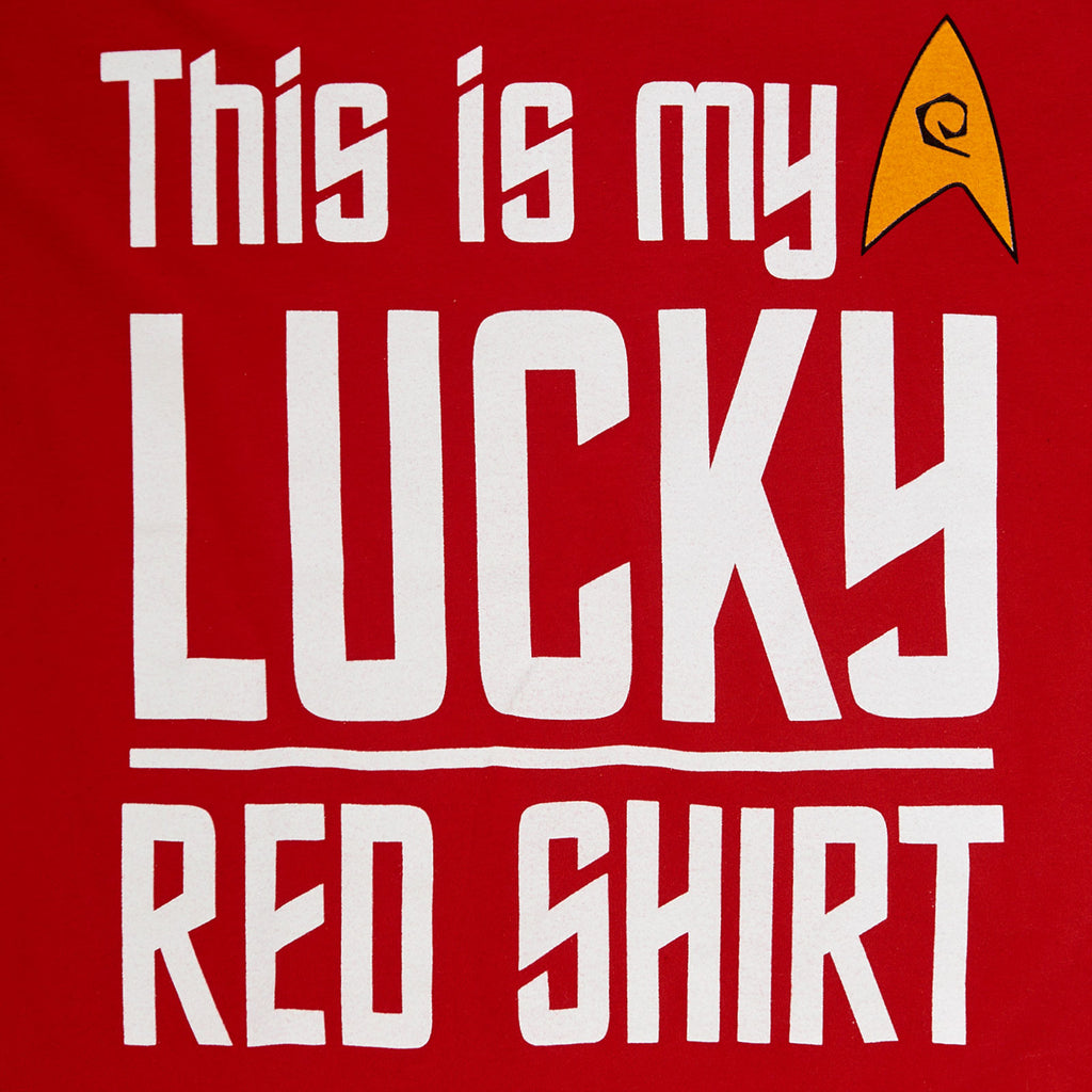Image produit Star Trek - Mon T-shirt rouge porte-bonheur rouge
