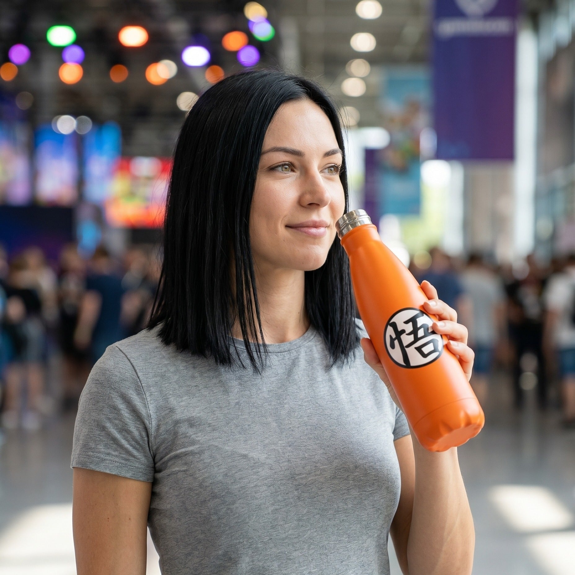 Image produit Dragon Ball Z - Bouteille d'eau Goku Kanji