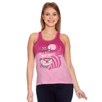 Image produit Alice au Pays des Merveilles - Débardeur Cheshire Cat rose