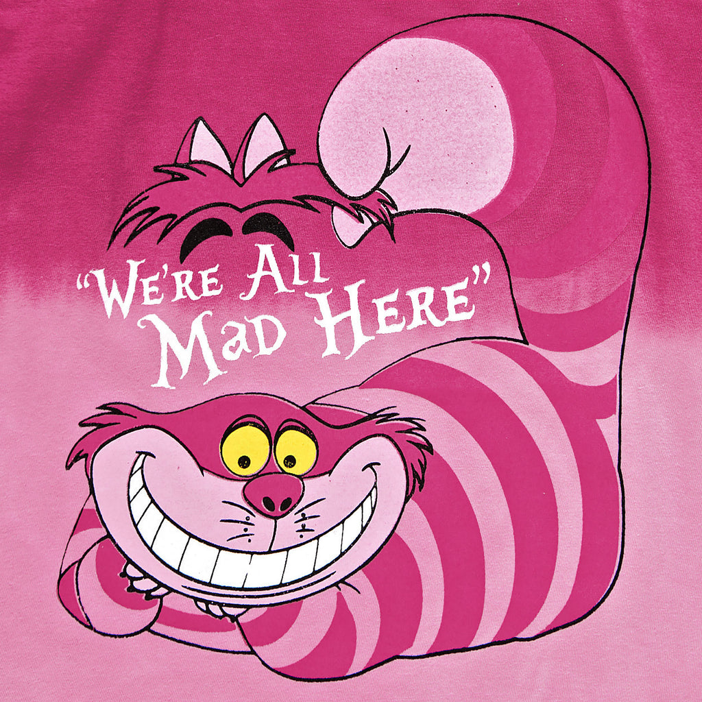 Image produit Alice au Pays des Merveilles - Débardeur Cheshire Cat rose