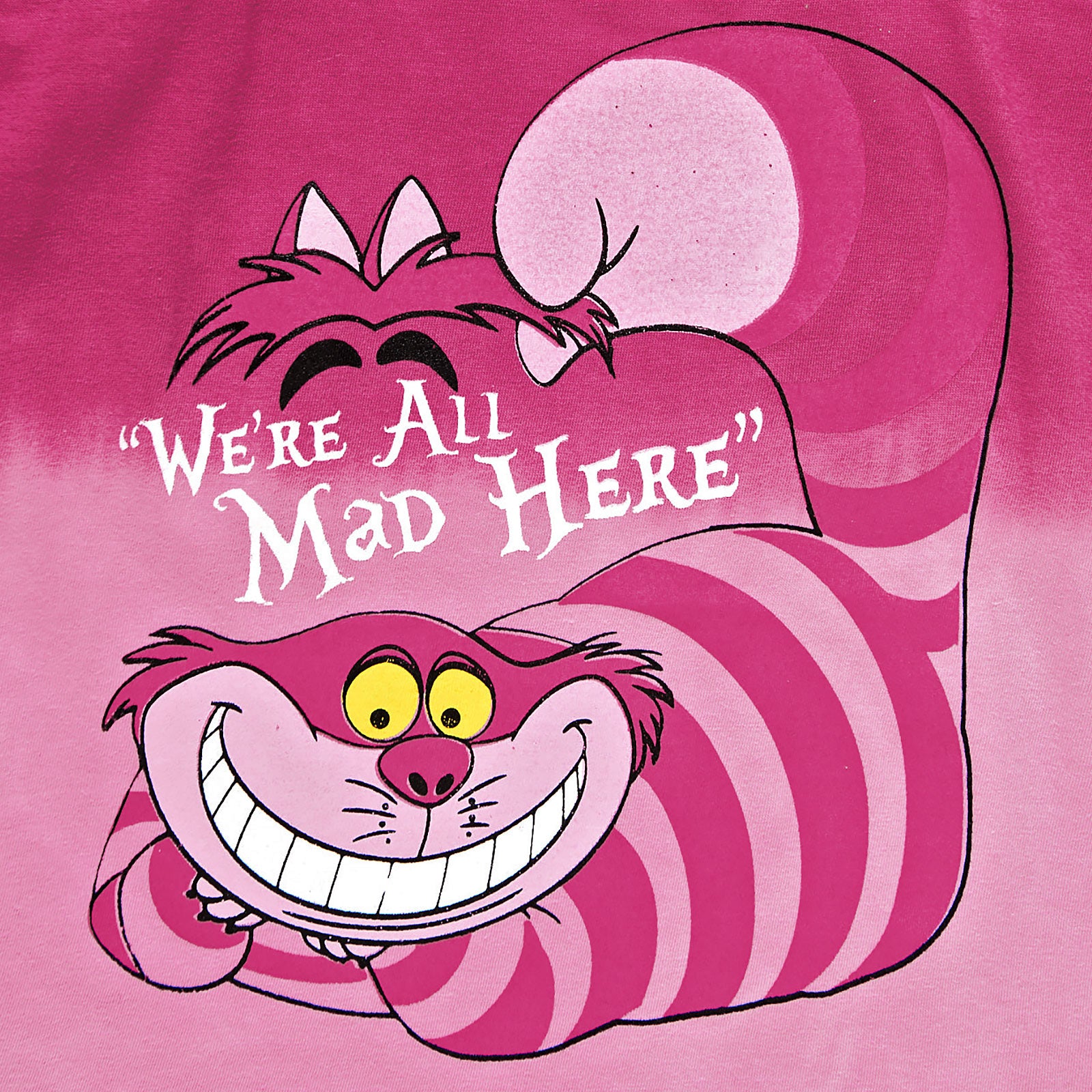 Image produit Alice au Pays des Merveilles - Débardeur Cheshire Cat rose
