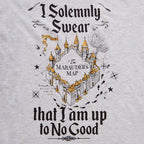 Image produit Harry Potter - T-shirt Femme Carte du Maraudeur Gris