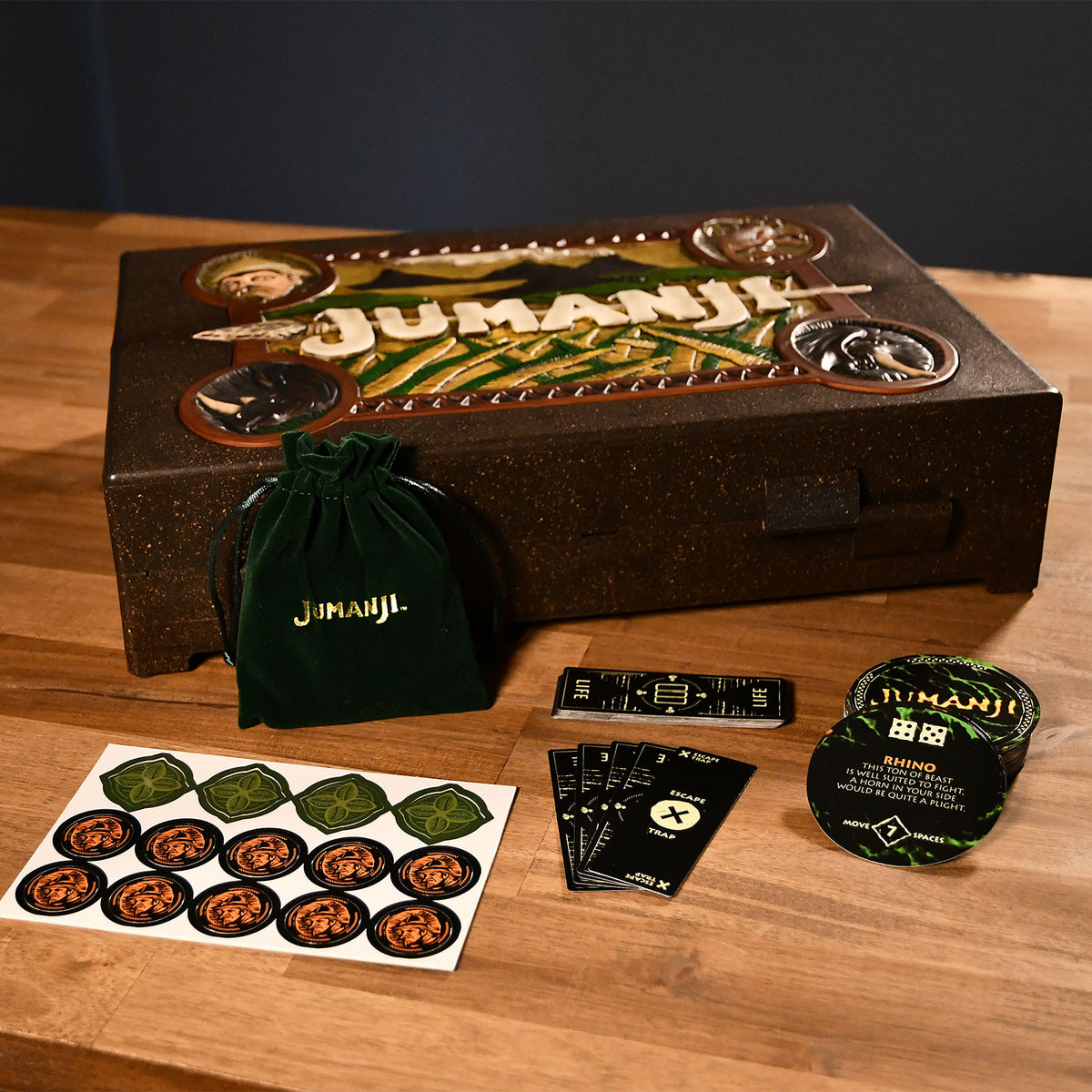 Image produit Jumanji - Réplique du Jeu de Plateau