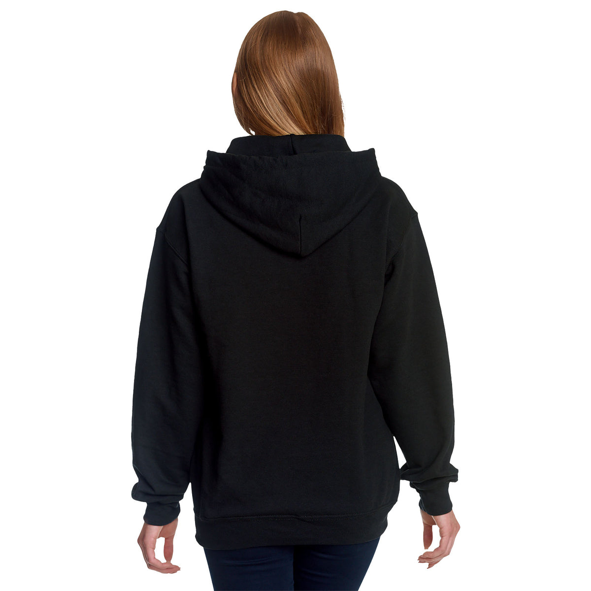 Image produit Batman - Sweat à capuche noir avec logo Bat en détresse