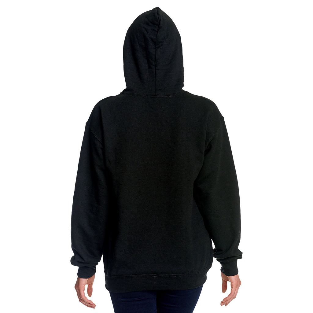 Image produit Batman - Sweat à capuche noir avec logo Bat en détresse