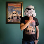 Image produit T-shirt Original Stormtrooper Scream noir