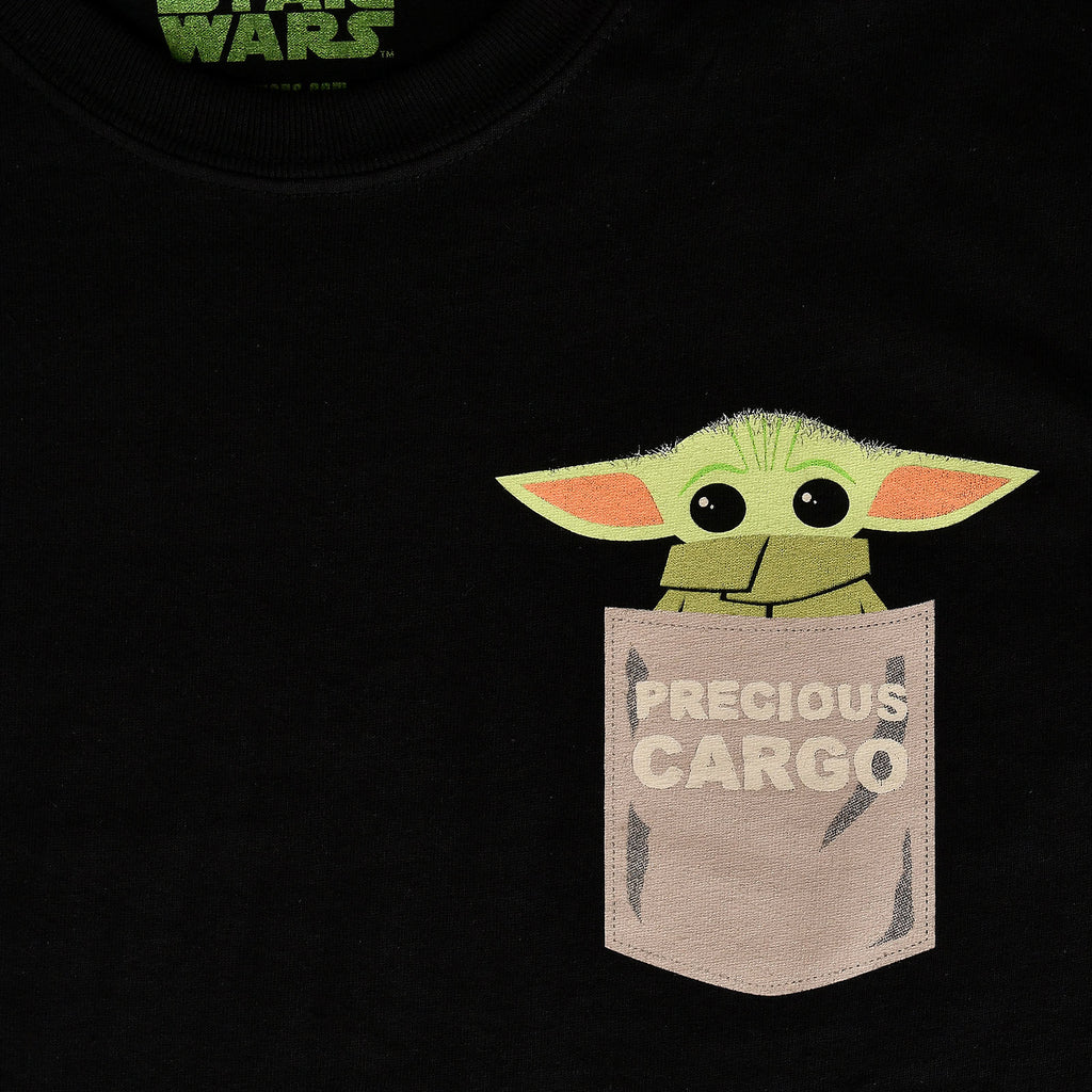 Image produit The Child Precious Cargo T-shirt noir - Star Wars The Mandalorian