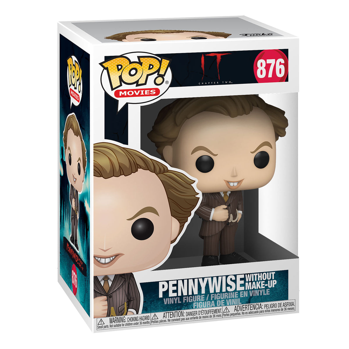 Image produit Stephen King ES - Pennywise sans maquillage Figurine Funko Pop
