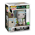 Image produit Rick and Morty - Roi Rick avec son Figurine Funko Pop 17 cm