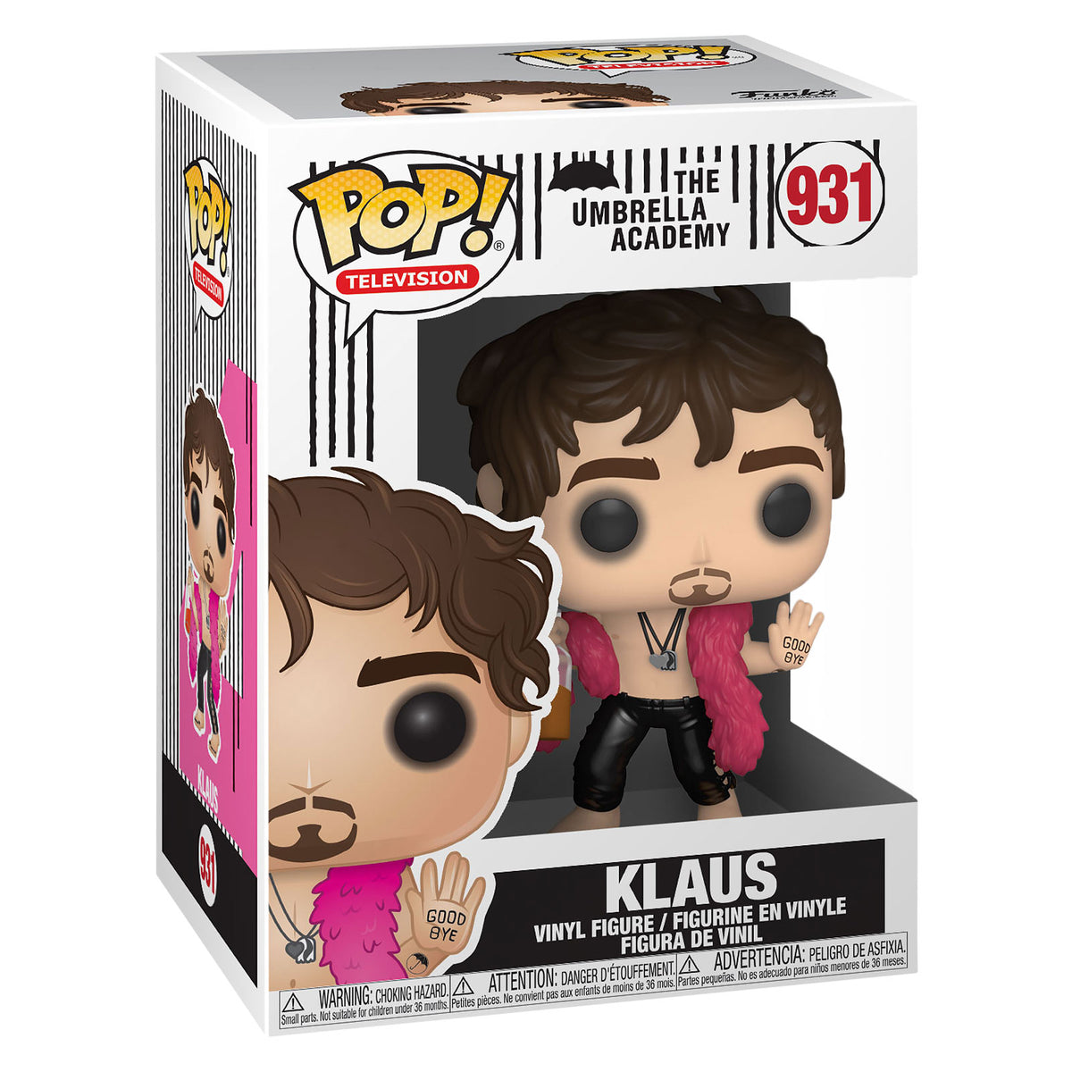 Image produit The Umbrella Academy - Klaus Hargreeves Figurine Funko Pop