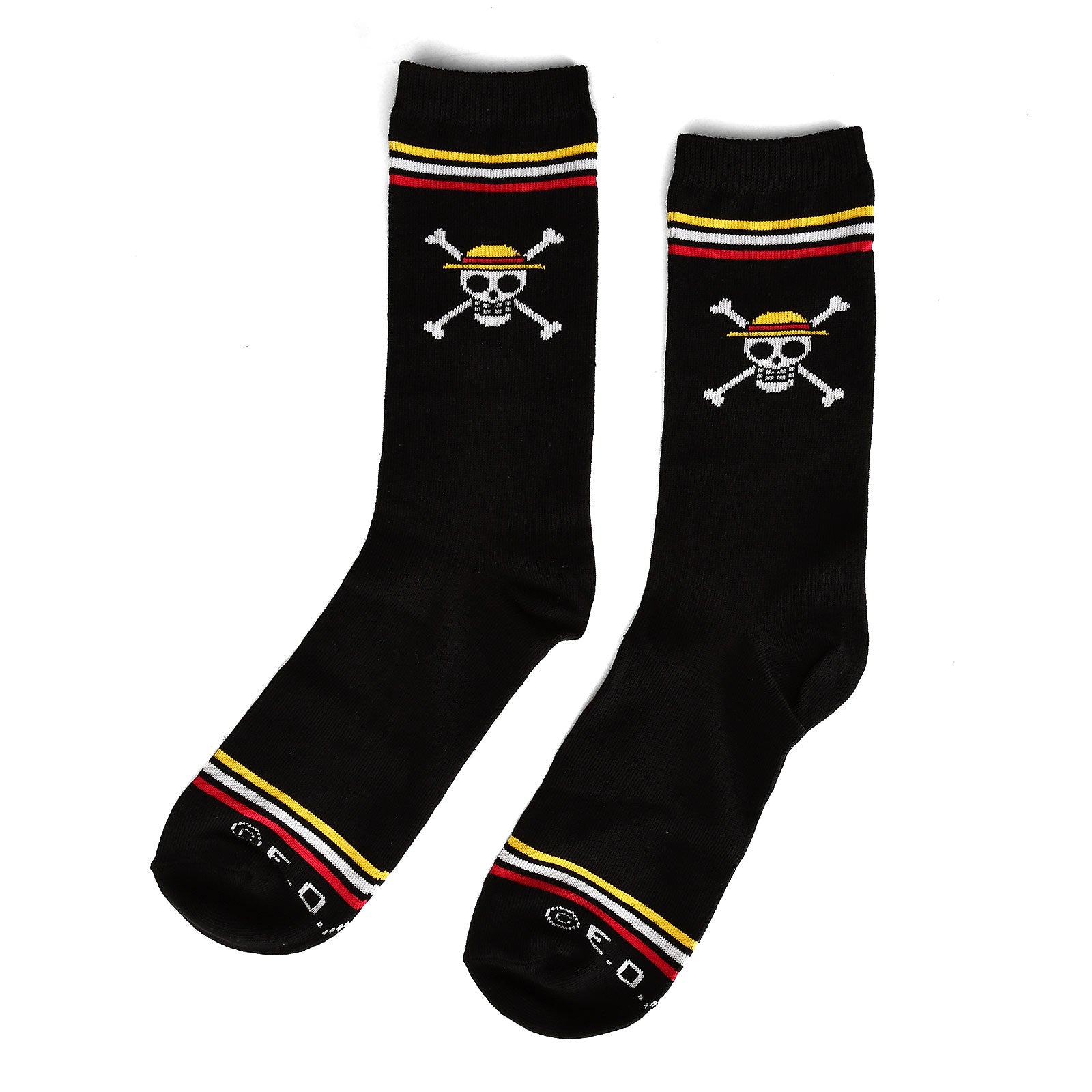 Image produit One Piece - Chaussettes Logo Crâne de l'Équipage du Chapeau de Paille