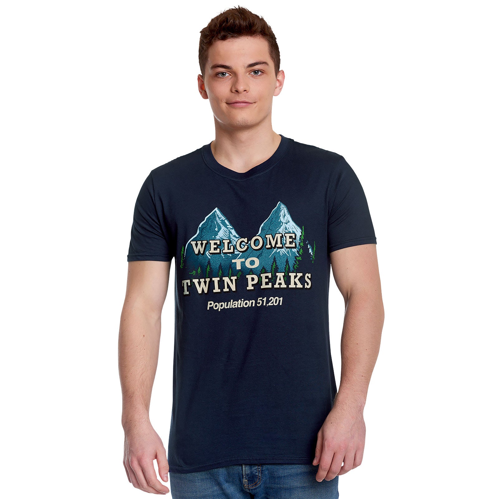 Product image Twin Peaks - Welcome to Twin Peaks Blue T-Shirt