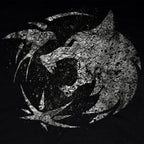 Image produit T-shirt Emblème Loup pour les fans de Witcher noir