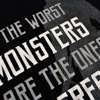 Image produit T-Shirt Monsters We Create pour les fans de Witcher noir