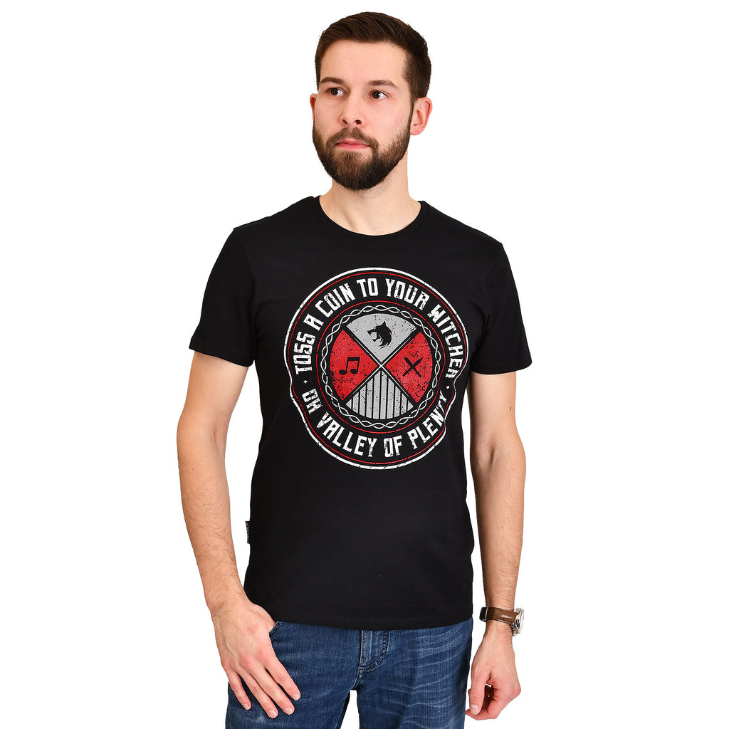 Image produit T-Shirt Toss a Coin pour les fans de Witcher noir