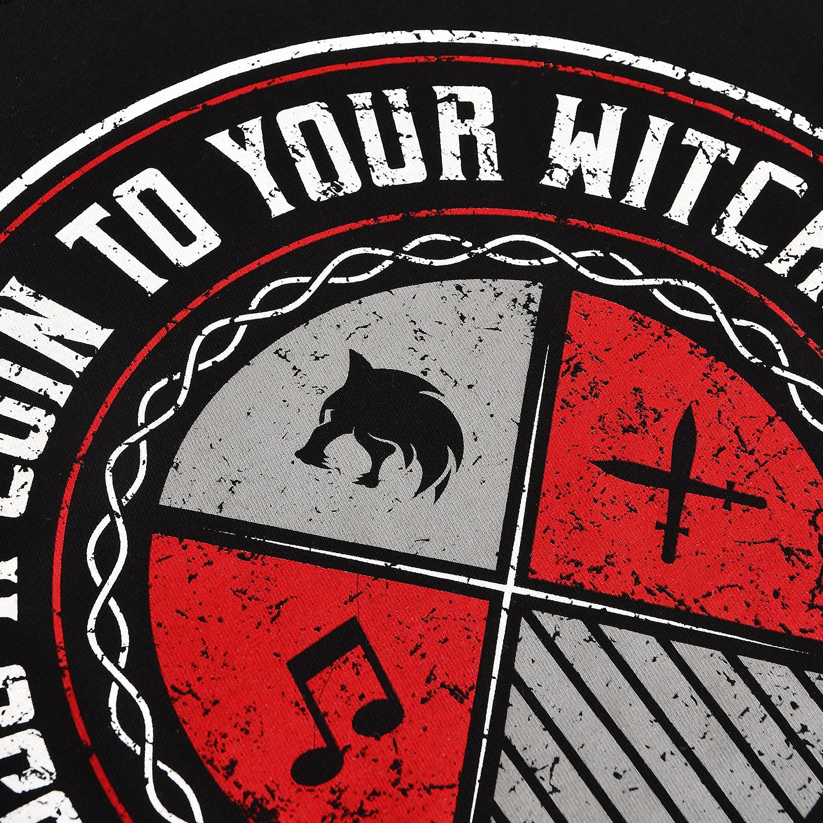 Image produit T-Shirt Toss a Coin pour les fans de Witcher noir
