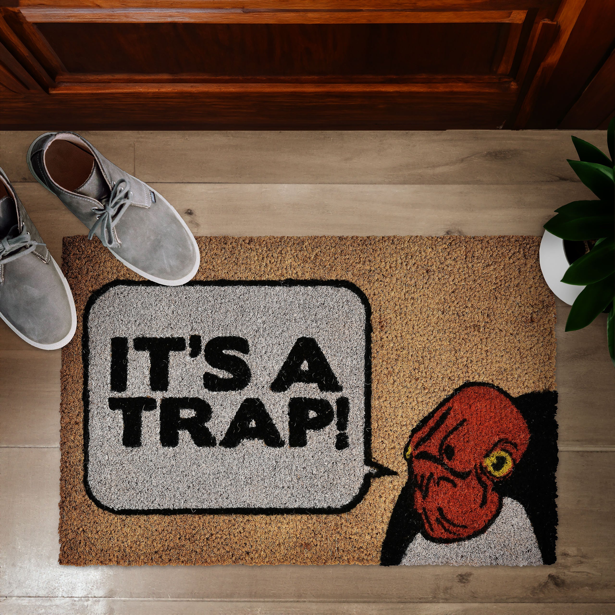 Image produit Star Wars - Paillasson Admiral Ackbar It's a Trap