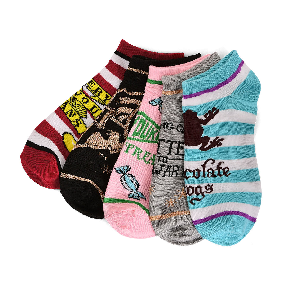 Product image Harry Potter - Honeydukes Sneaker Socks 5 Piece Set