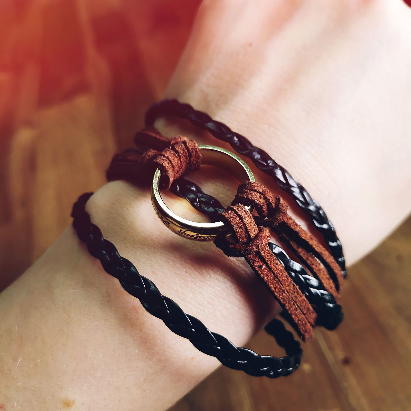 Image produit Seigneur des Anneaux - Bracelet Wrap Le Un Anneau