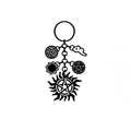 Image produit Supernatural - Porte-clés Charmes Symboles