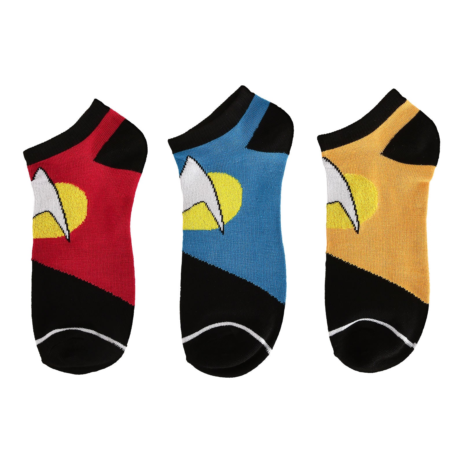Image produit Star Trek - Chaussettes Sneaker Logo Lot de 3