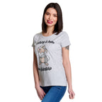 Image produit Bambi - T-shirt femme Thumper Friendship gris