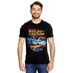 Image produit Retour vers le Futur - T-Shirt Time Travel noir