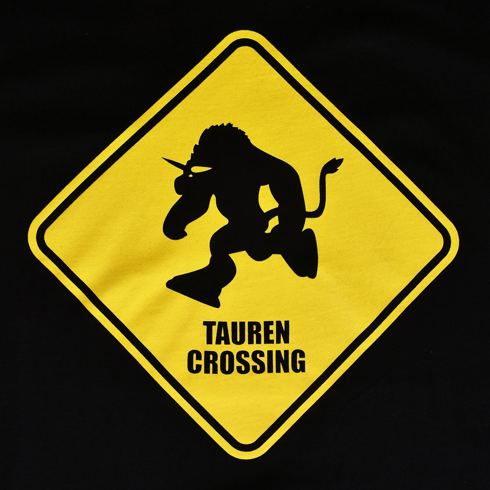 Image produit T-Shirt Tauren Crossing pour les fans de World of Warcraft noir