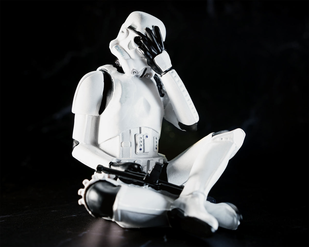 Image produit Figurine Originale Stormtrooper Ne Pas Voir 10cm