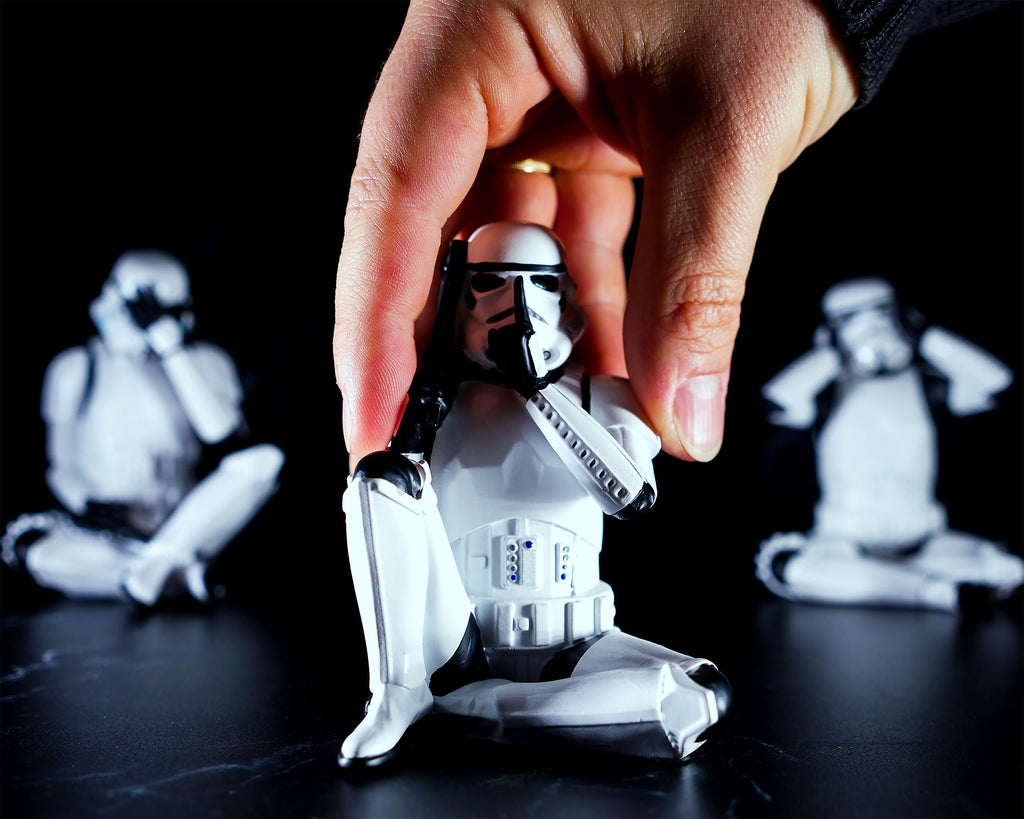 Image produit Figurine Original Stormtrooper Ne Parlez Pas 10cm