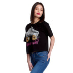 Image produit Birds of Prey - Harley Roller Skates Crop Top Femme noir
