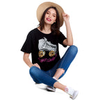 Image produit Birds of Prey - Harley Roller Skates Crop Top Femme noir