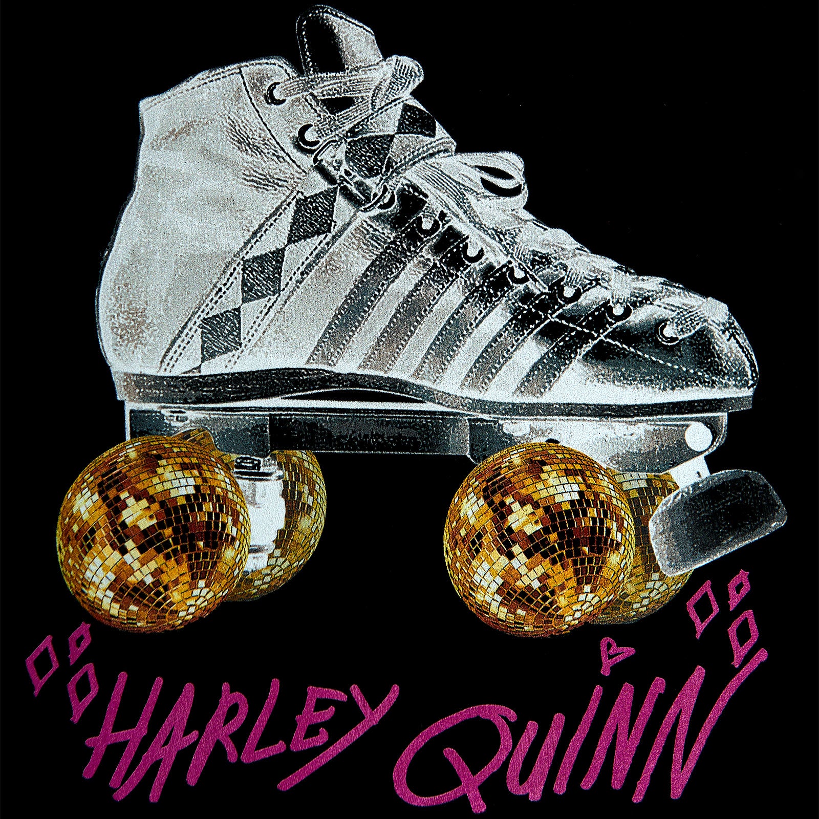 Image produit Birds of Prey - Harley Roller Skates Crop Top Femme noir