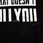 Image produit T-shirt noir 'Ce qui ne te tue pas te donne de l'XP'