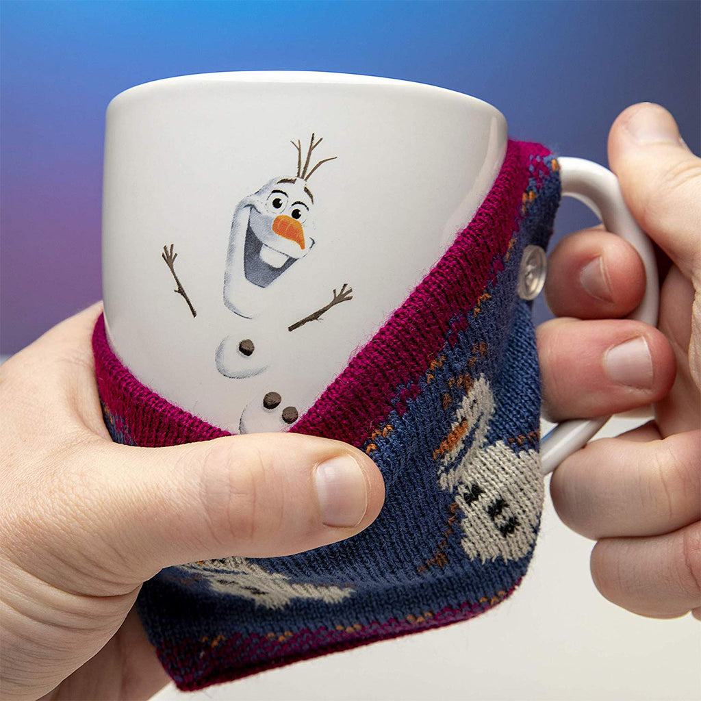 Image produit Frozen - Tasse Olaf avec chauffe-tasse