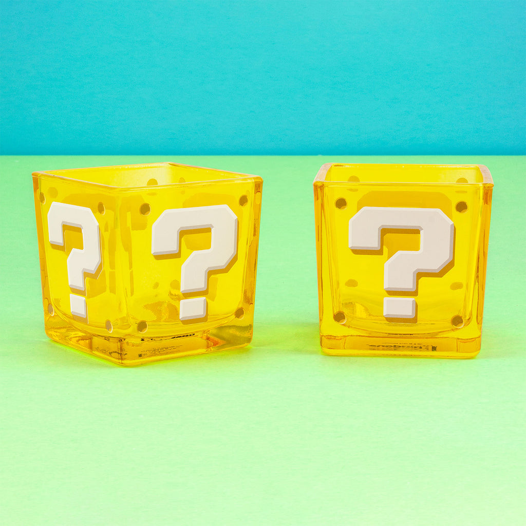 Image produit Super Mario - Ensemble de verres Bloc Point d'interrogation