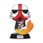 Image produit Incinerator Stormtrooper Funko Pop figurine à tête branlante - Star Wars The Mandalorian