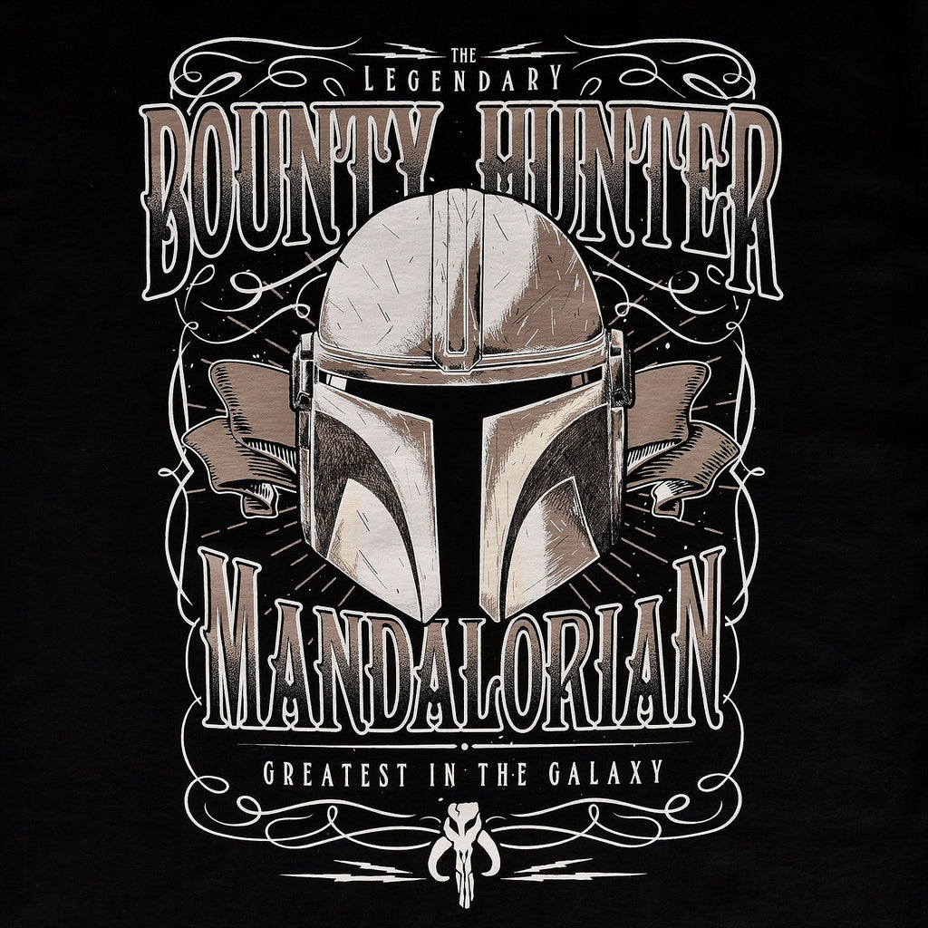 Image produit T-shirt noir Greatest in the Galaxy - Star Wars The Mandalorian