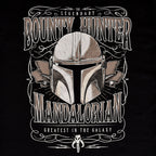 Image produit T-shirt noir Greatest in the Galaxy - Star Wars The Mandalorian